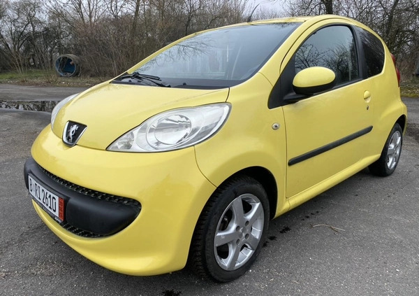 Peugeot 107 cena 6999 przebieg: 199900, rok produkcji 2006 z Bydgoszcz małe 191